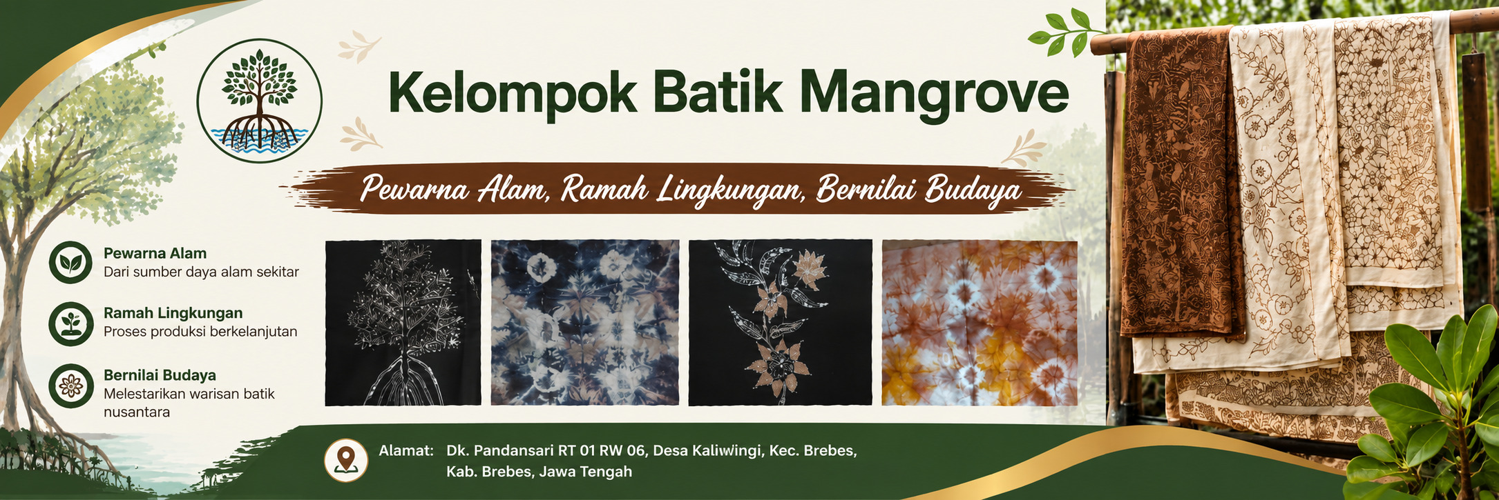 Banner Batik Mangrove Sari